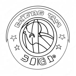 Nba Lag Logo Fargeleggingsider