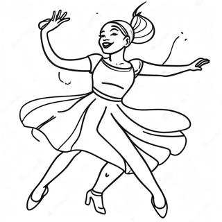 Swing Jazzdanser Fargeleggingsside 101165 39597