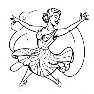 Swing Jazzdanser Fargeleggingsside 101165 39599