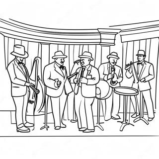 Jazz Fargeleggingsark