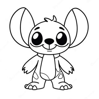 Lilo Stitch Fargeleggingsark