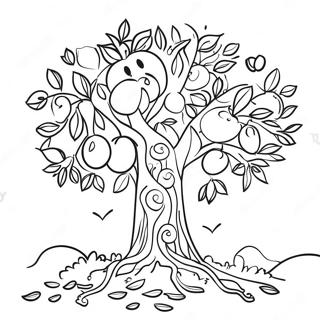 Glad Tu Bishvat Feiring Fargeleggingsside 101909-40281