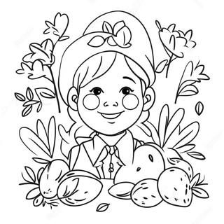 Glad Tu Bishvat Feiring Fargeleggingsside 101909-40282