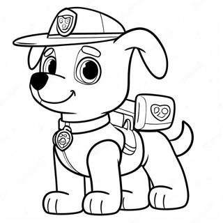 Everest Paw Patrol Fargeleggingsark