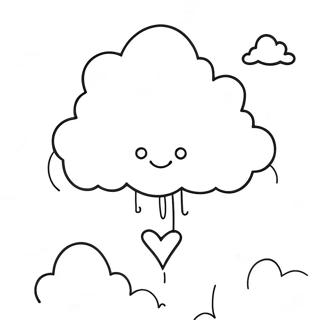 Fantastisk Damp Sky Fargeleggingsside 103225-41312