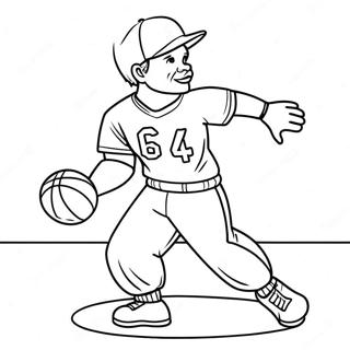 Jax Spiller Sport Fargeleggingsside 103920-41845