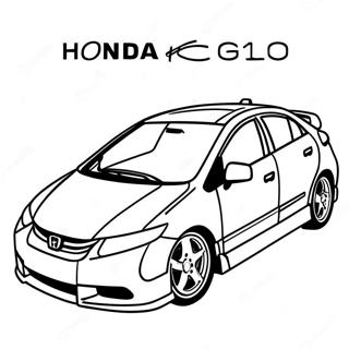 Honda Civic Fargeleggingsside 104430-42236