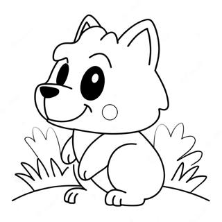 Eventyrlig Wolfoo Fargeleggingsside 106053-43515