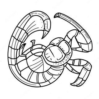 Skorpion Fargeleggingsside 106231-43648