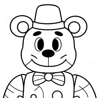 Funtime Freddy Sosterlokasjon Fargeleggingsark 106694-44010