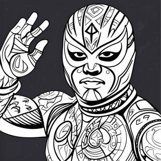 Rey Mysterio Fargeleggingsark 106719-44026