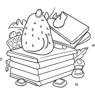 Smores Ingredienser Fargeleggingsside 108078-45108