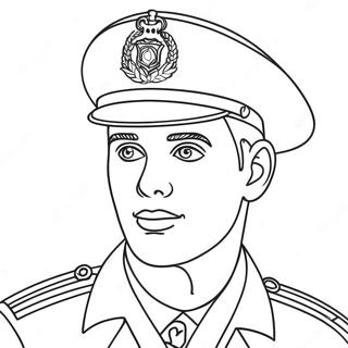 Heroisk Marine Soldat Fargeleggingsside 108311-45282