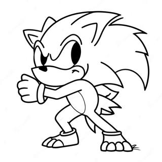 Sonic Werehog Fargeleggingsider