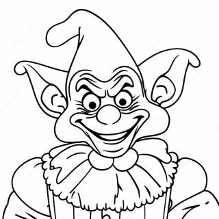 Fargerike Killer Klowns I Rommet Fargeleggingsside 109315-46120