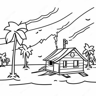 Orkanskade Scene Fargelegging 109419-46209