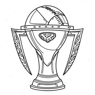 Superbowl Trofe Fargeleggingsside 109571-46317