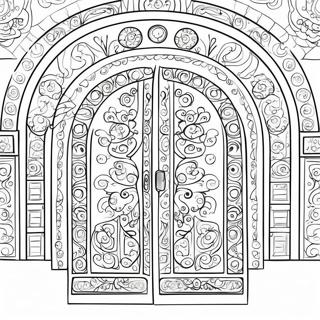 Mystisk Sok Dorer Fargeleggingsside 109956-46621