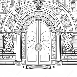 Mystisk Sok Dorer Fargeleggingsside 109956-46622