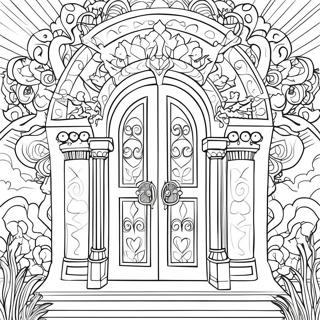 Mystisk Sok Dorer Fargeleggingsside 109956-46624