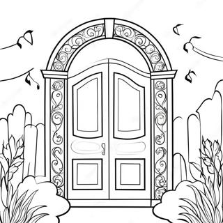 Fantastisk Sok Dorer Fargeleggingsside 109957-46626