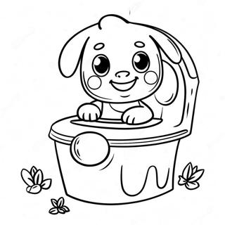 Glad Barn Potty Trening Fargeleggingsside 110728-47228