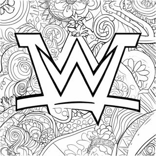 Wwe Logo Fargeleggingsside 111140 47568