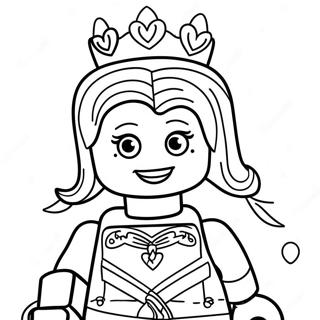 Lego Prinsesse Fargeleggingsider