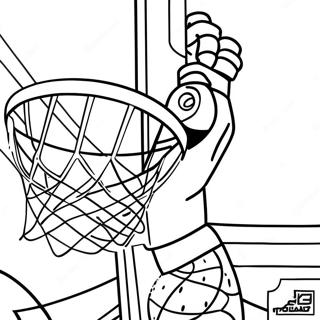 76ers Slam Dunk Fargeleggingsside 111810-48096