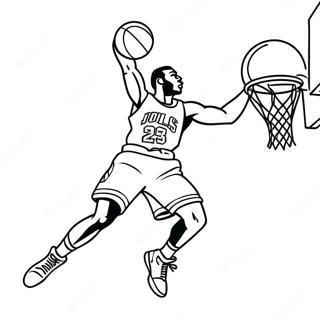 Air Jordan Basketballspill Fargeleggingsside 112093 48314