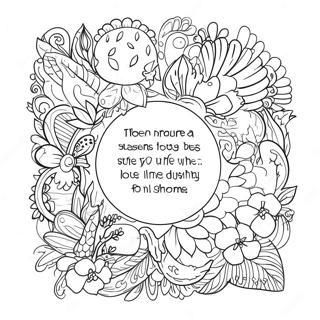 Fargerike Salmevers Fargeleggingsside 112119-48335