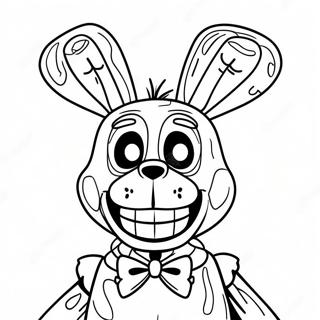 Visnet Bonnie Med Skumle Oyne Fargeleggingsside 112936-48971