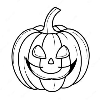 Skummelt Jack O Lantern Gresskar Fargeleggingsside 113502-49526