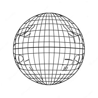 Fargerik Diskokule Fargeleggingsside 114324 50168