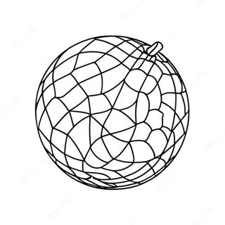 Retro Diskokule Fargeleggingsside 114325 50171