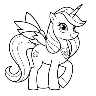 Celestia My Little Pony Fargeleggingsside 114734-50478