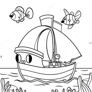 Cappy Og Odyssey Skipet Fargeleggingsside 114868-50596