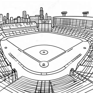 Chicago Cubs Baseballbane Fargeleggingsside 115229-50874