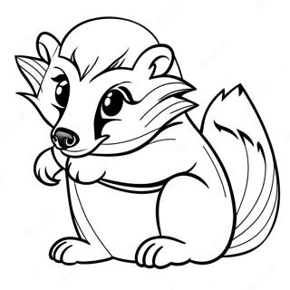 Fargeleggingsside Med Hufflepuff Bjorn 115565 51133