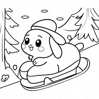 Cinnamoroll Akebrett Fargeleggingsside 116827 52279