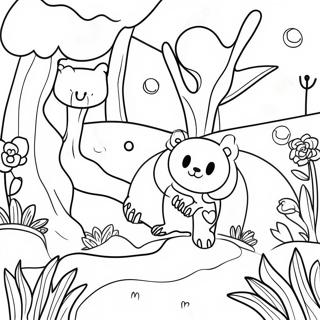 Fargerik Verden Av Fargeleggingsider Fargeleggingsside 117574-52847