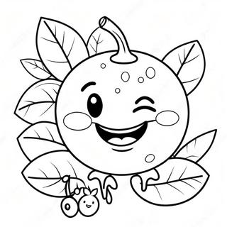 Glad Blabaer Med Et Smil Fargeleggingsside 117934-53118