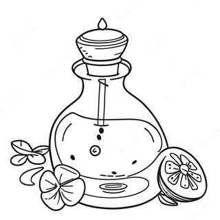 Fargeleggingsside Med Sprudlende Magisk Trylledrikk 118525-53691