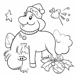 Julehistorie Fargeleggingsside 118934-54003