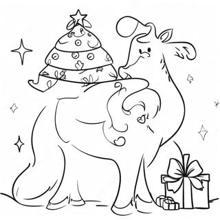 Julehistorie Fargeleggingsside 118934 54004