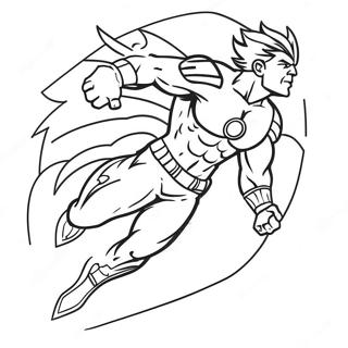 Dynamisk Lyn Fargeleggingsside 119323 54319