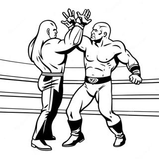 Dynamisk Wwe Tag Team Duel Fargeleggingsside 119968 54821