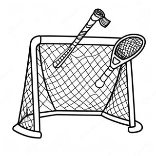 Lacrosse Fargeleggingsark