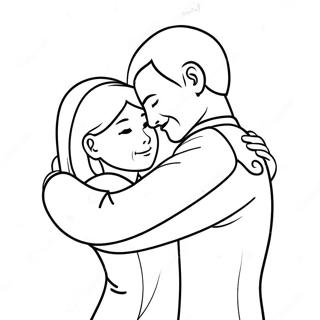 Emosjonell Farvel Klem Fargeleggingsside 120812-55484