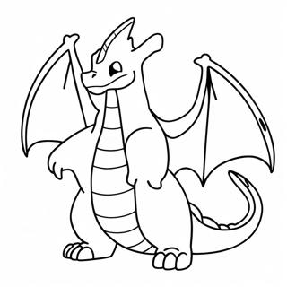 Charizard Med Trener Fargeleggingsside 12084 2634